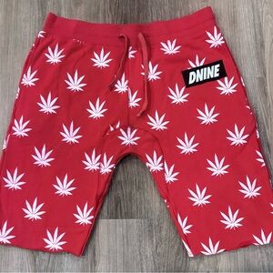 NEW! Men’s D9 DNINE Reserve Pot Leaf Shorts